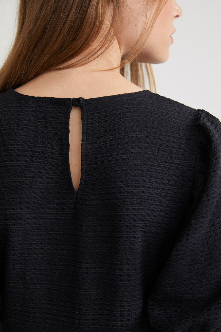 
テクスチャー&プレーンカラー ミディワンピース | Desigual