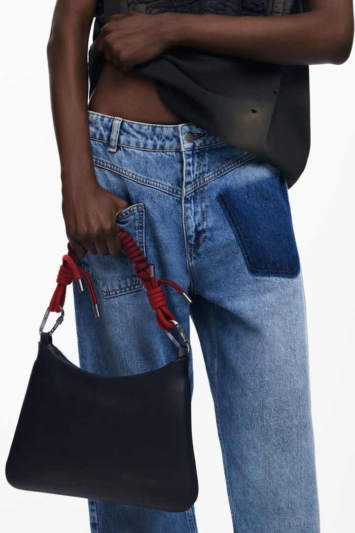 Medium leather bag Botter | Desigual