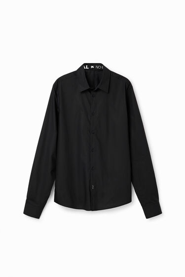 Camisa bàsica detalls contrast | Desigual