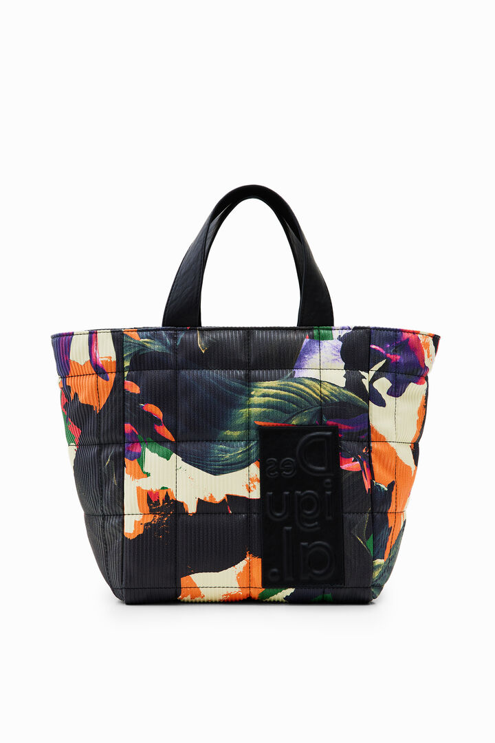 Textured camo shopper bag | Desigual