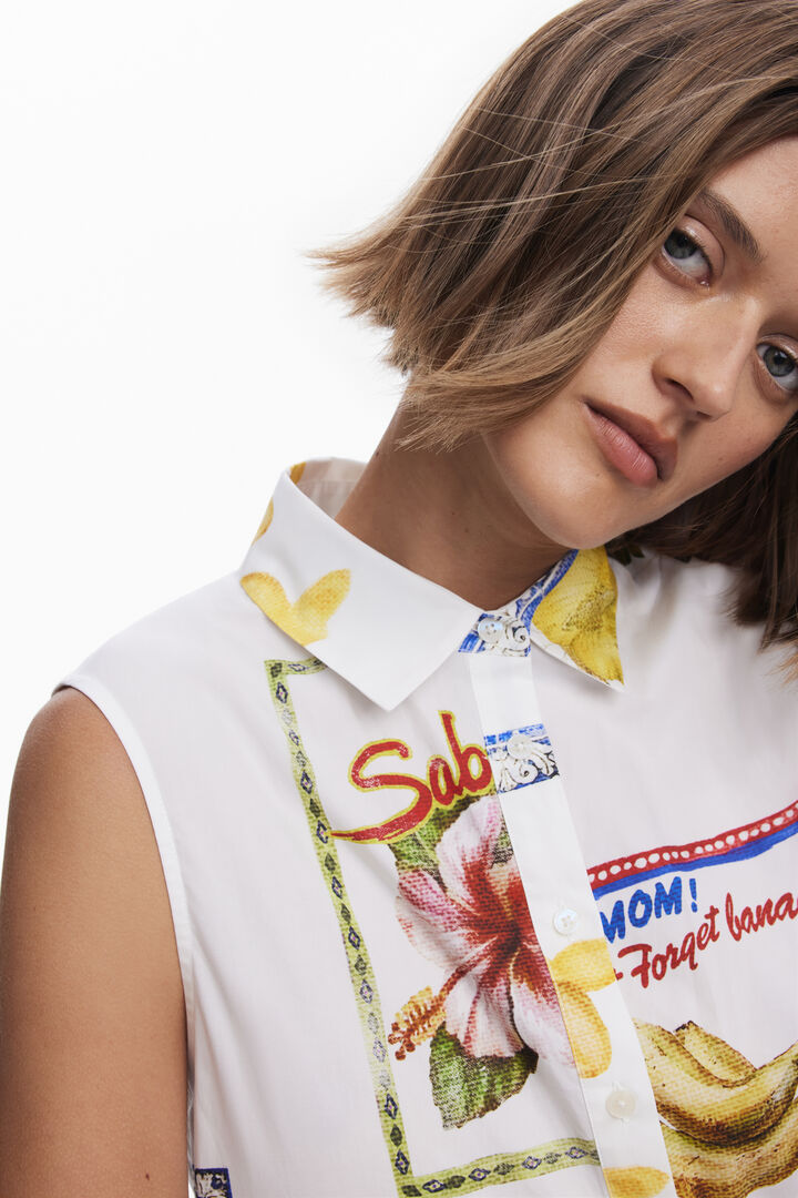 Shirt dress postcards | Desigual