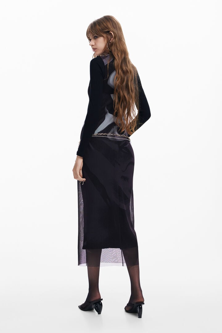 Multi-position midi dress | Desigual