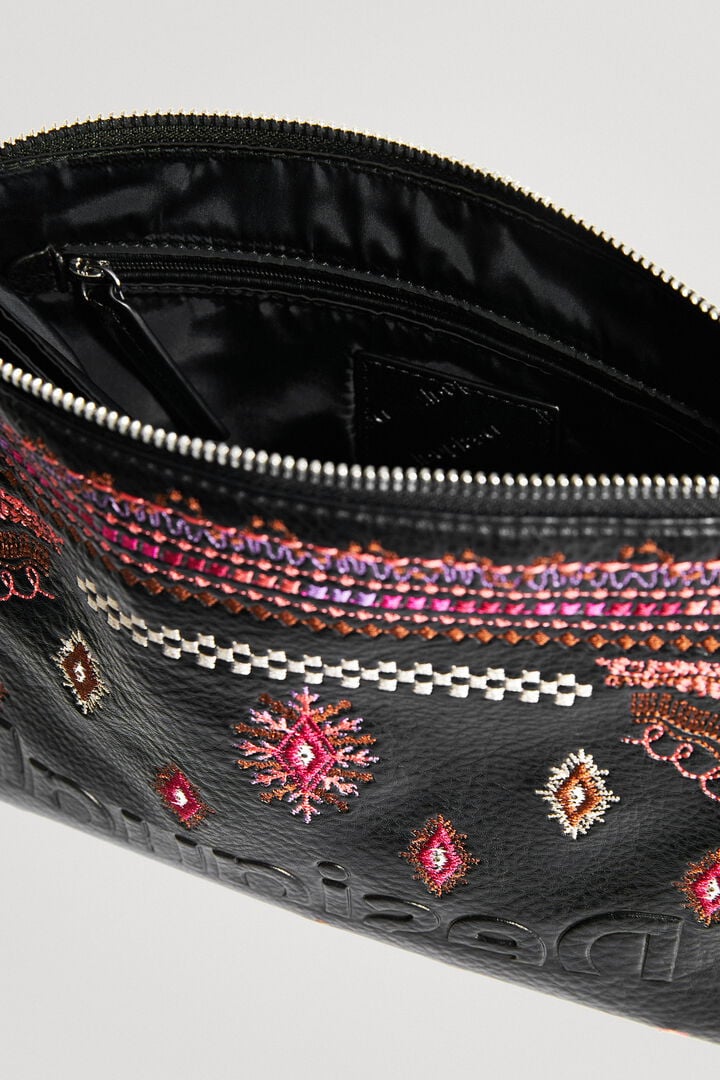 Borsa a tracolla ricami etnici | Desigual