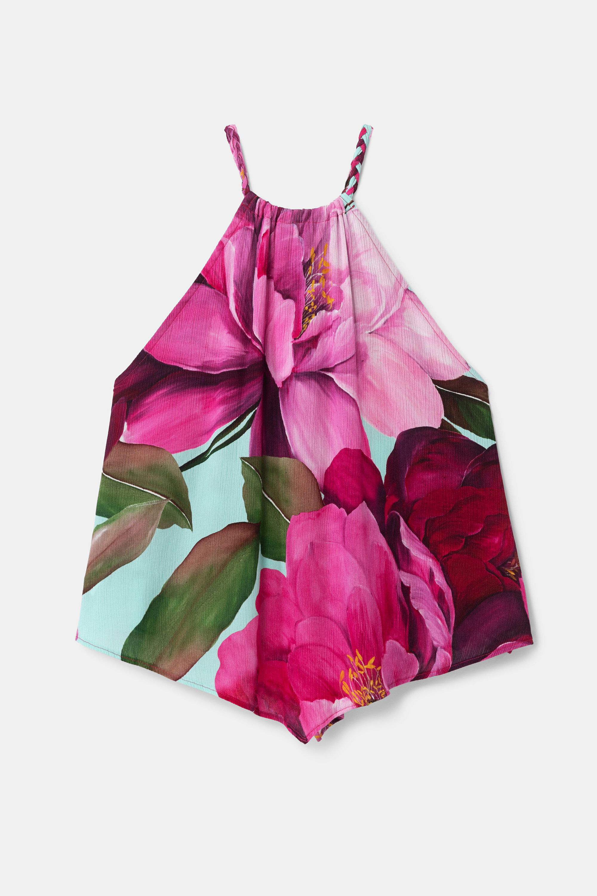 Blusa con cuello halter Clearance