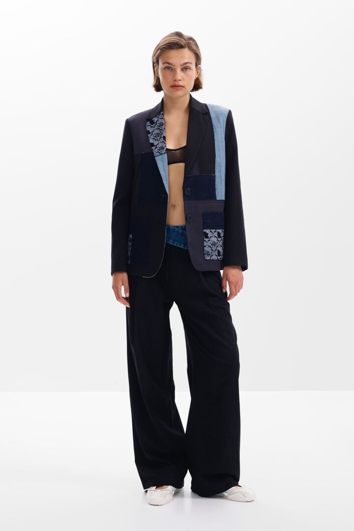 Patchwork blazer | Desigual