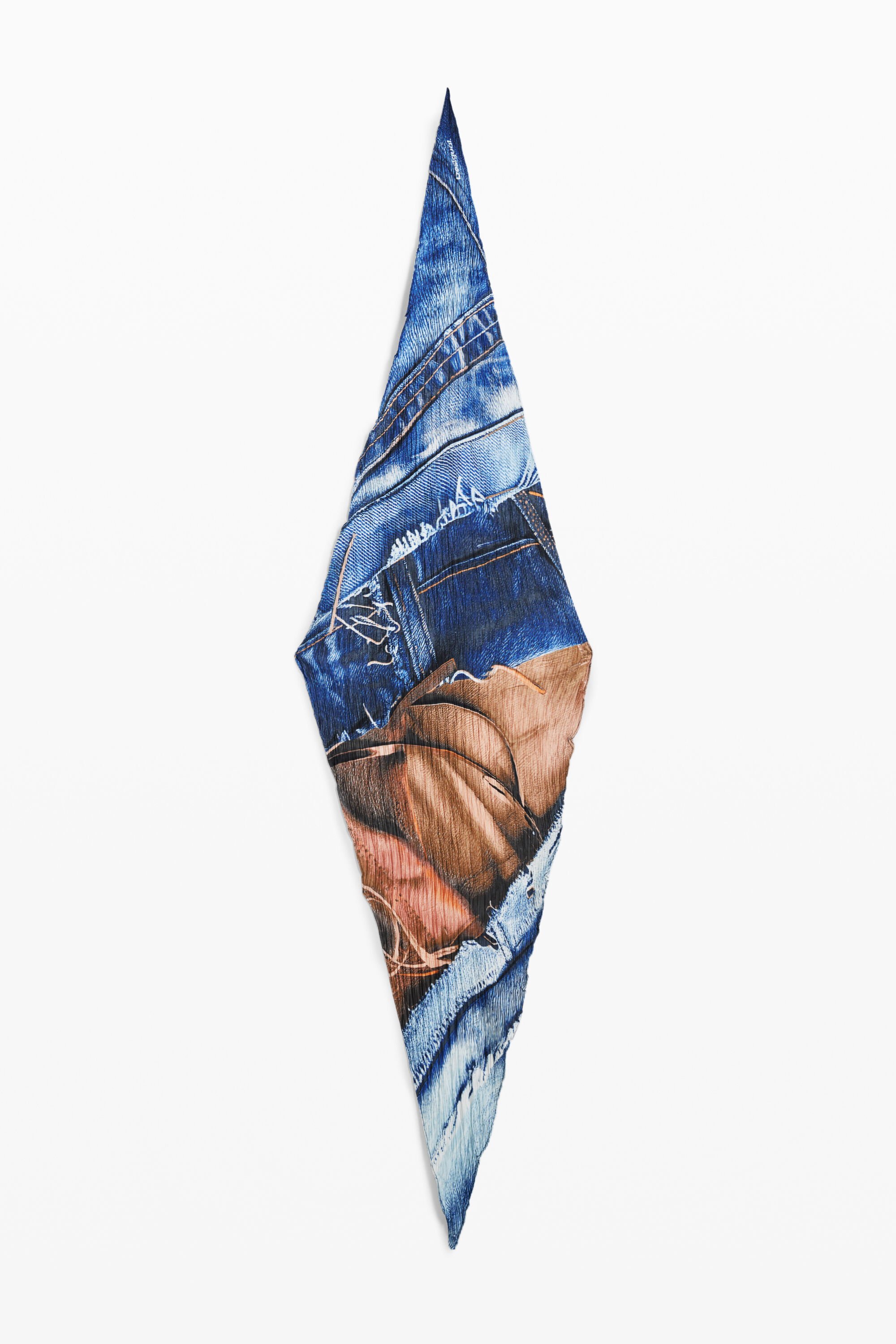 Desigual Foulard ispirazione denim