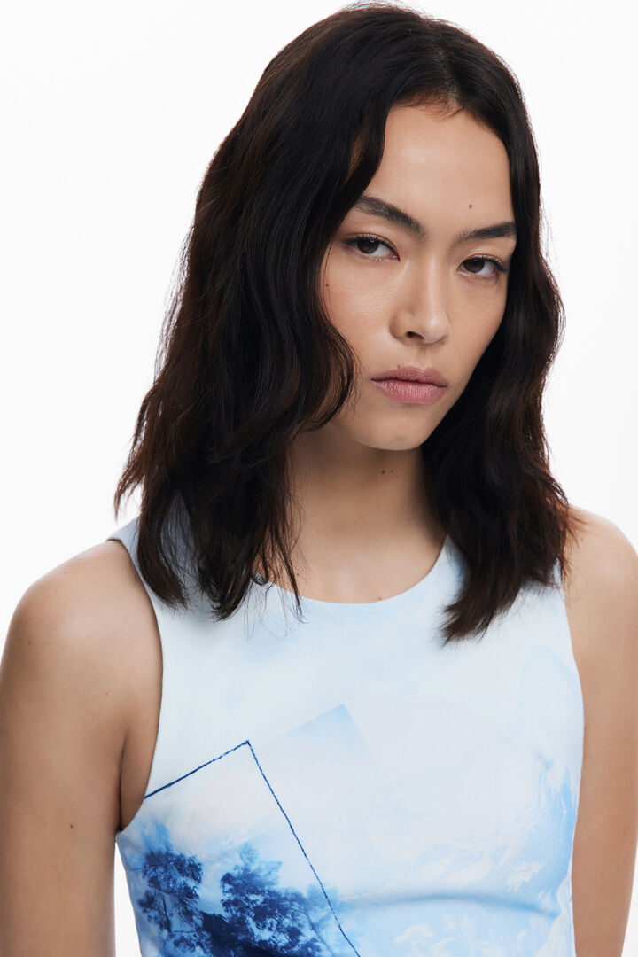 Collage short dress | Desigual