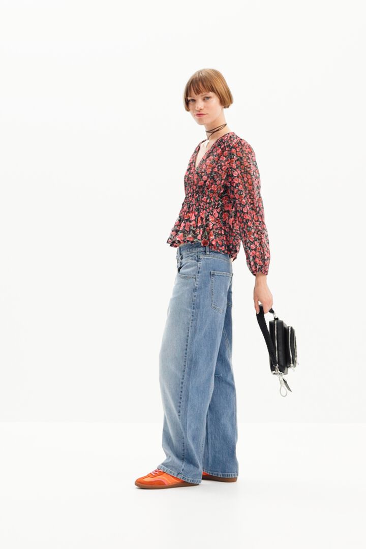 Blusa plumeti flores | Desigual