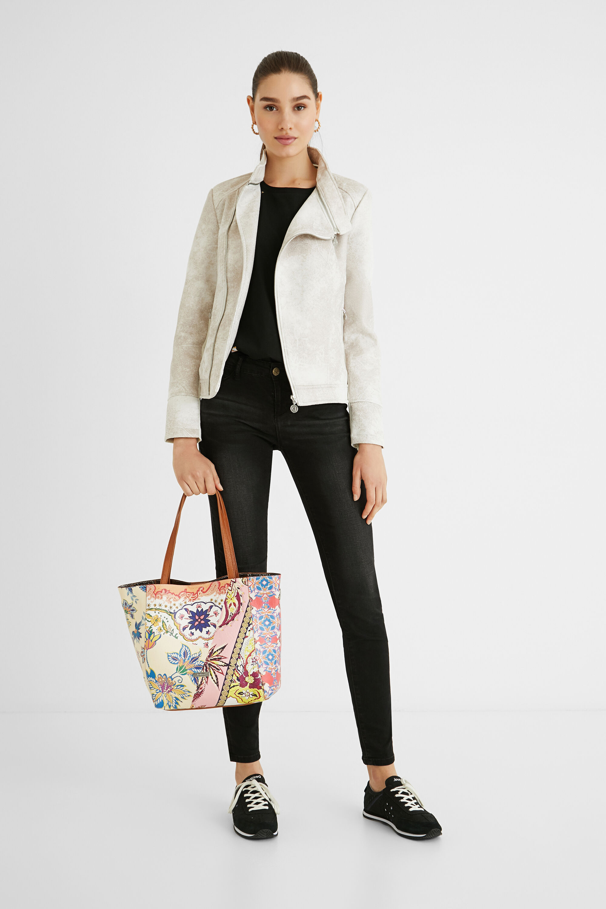 2 in 1 boho shopping bag
