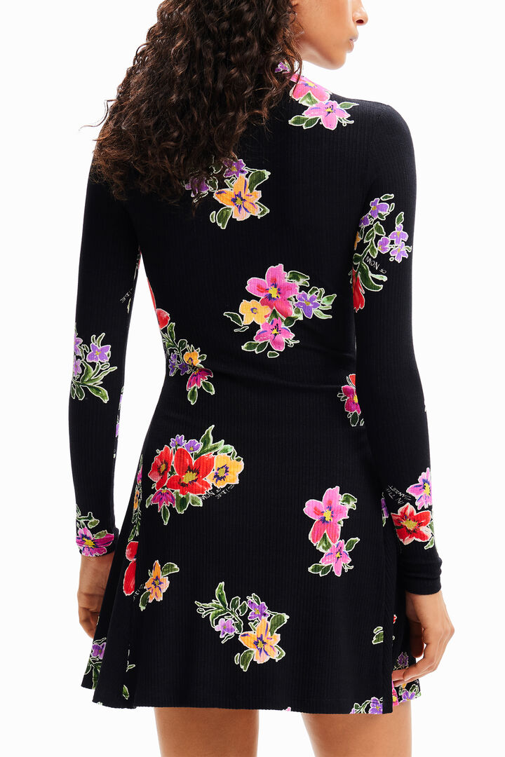 Abito corto skater floreale | Desigual