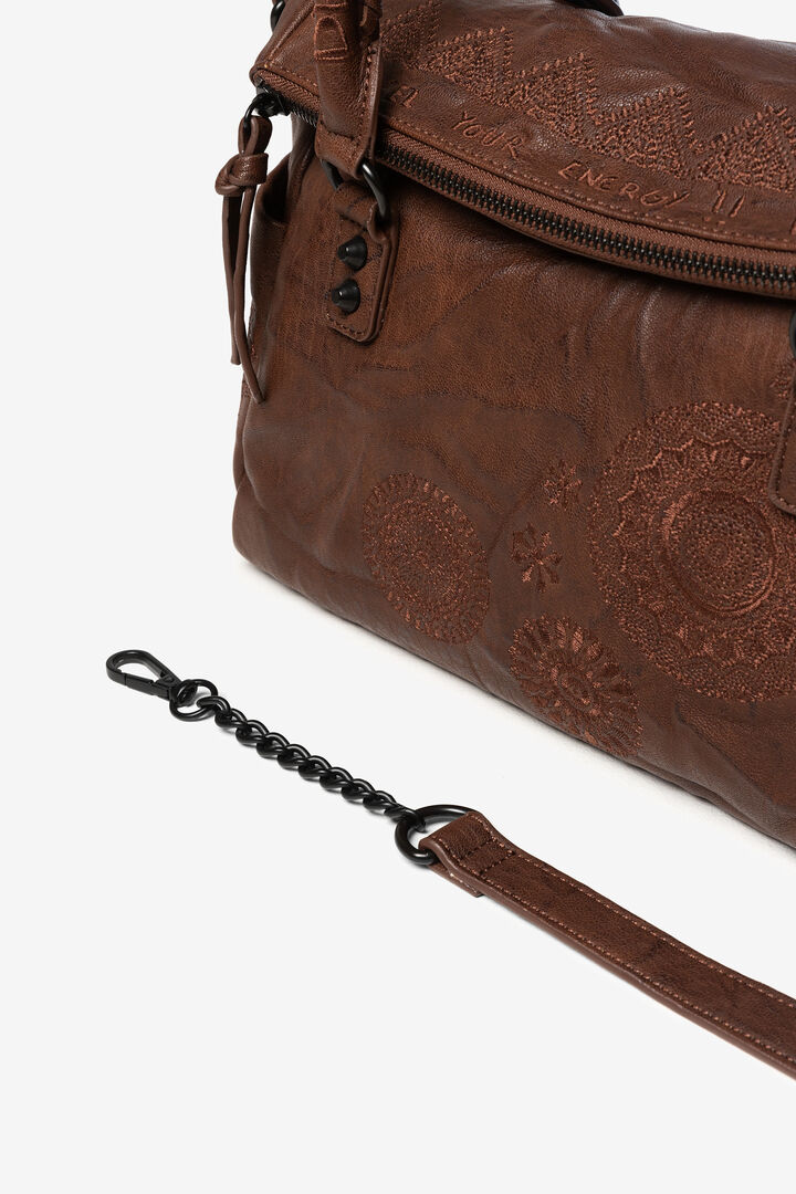Foldable leather-effect bag | Desigual
