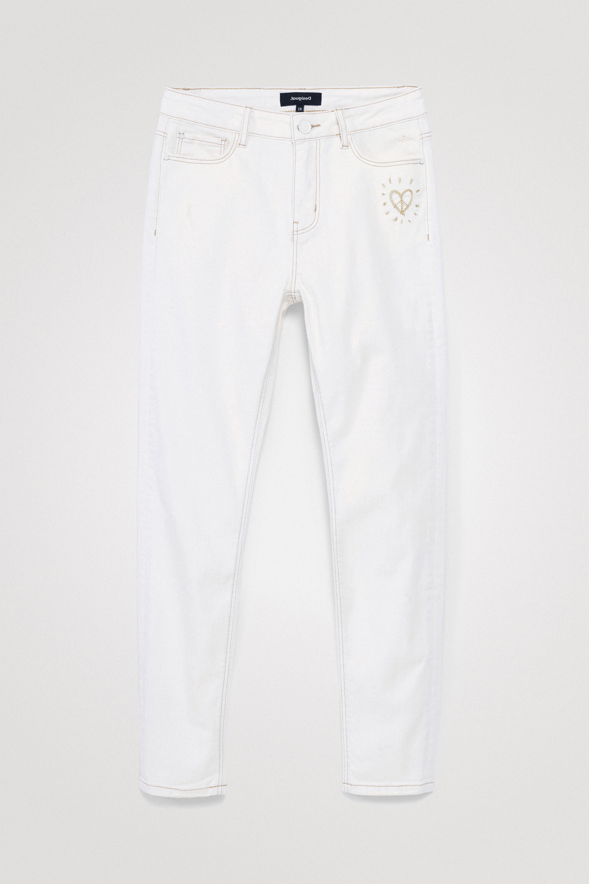 Pantalón vaquero skinny | Desigual.com
