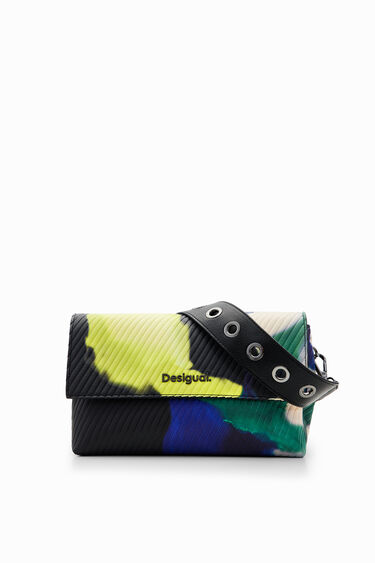 Midsize watercolour crossbody bag | Desigual