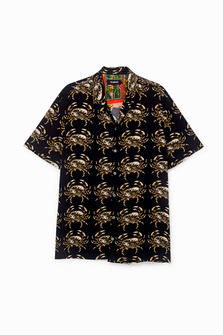Camisa resort cuello cutaway | Desigual