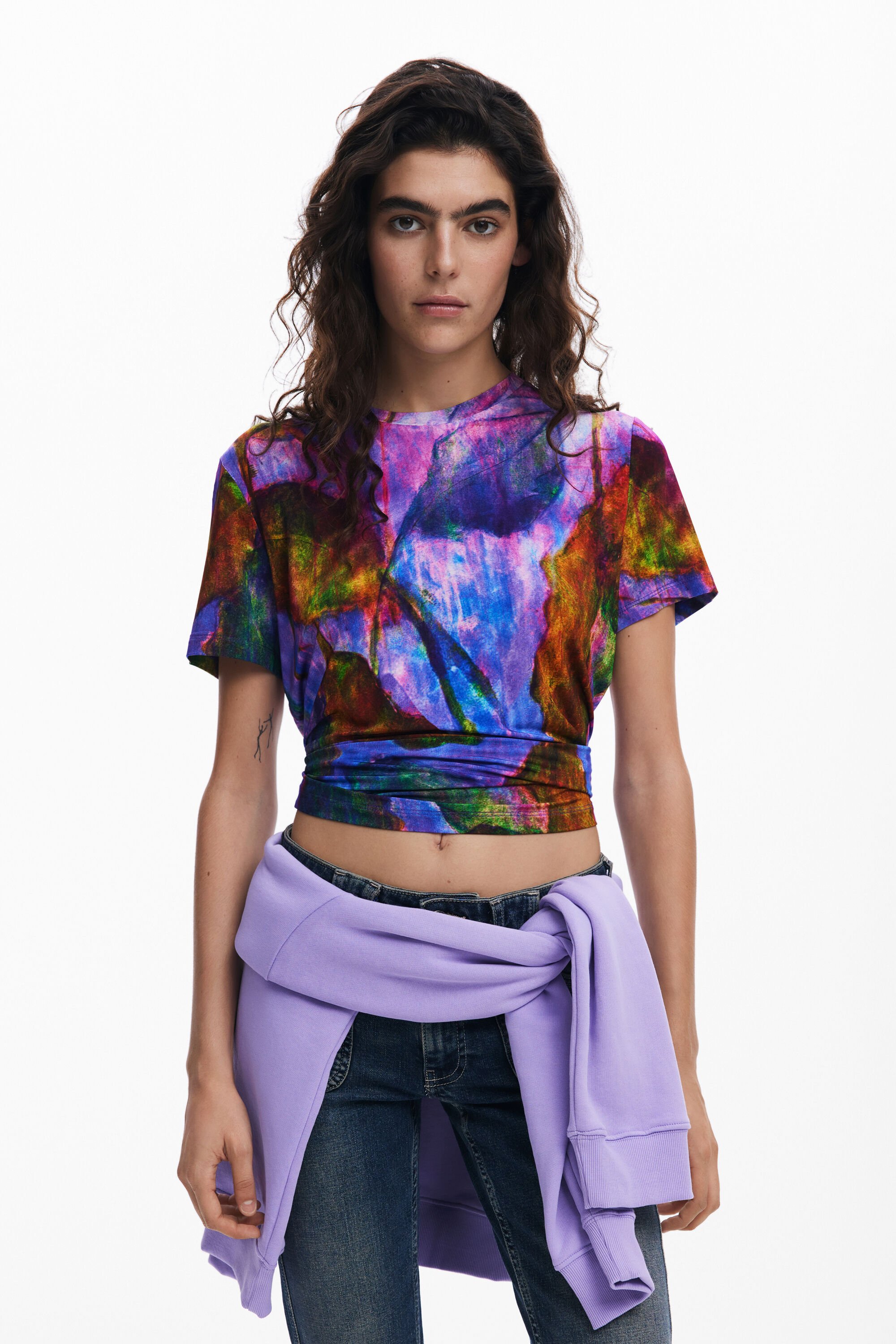 Collina Strada leaf T-shirt