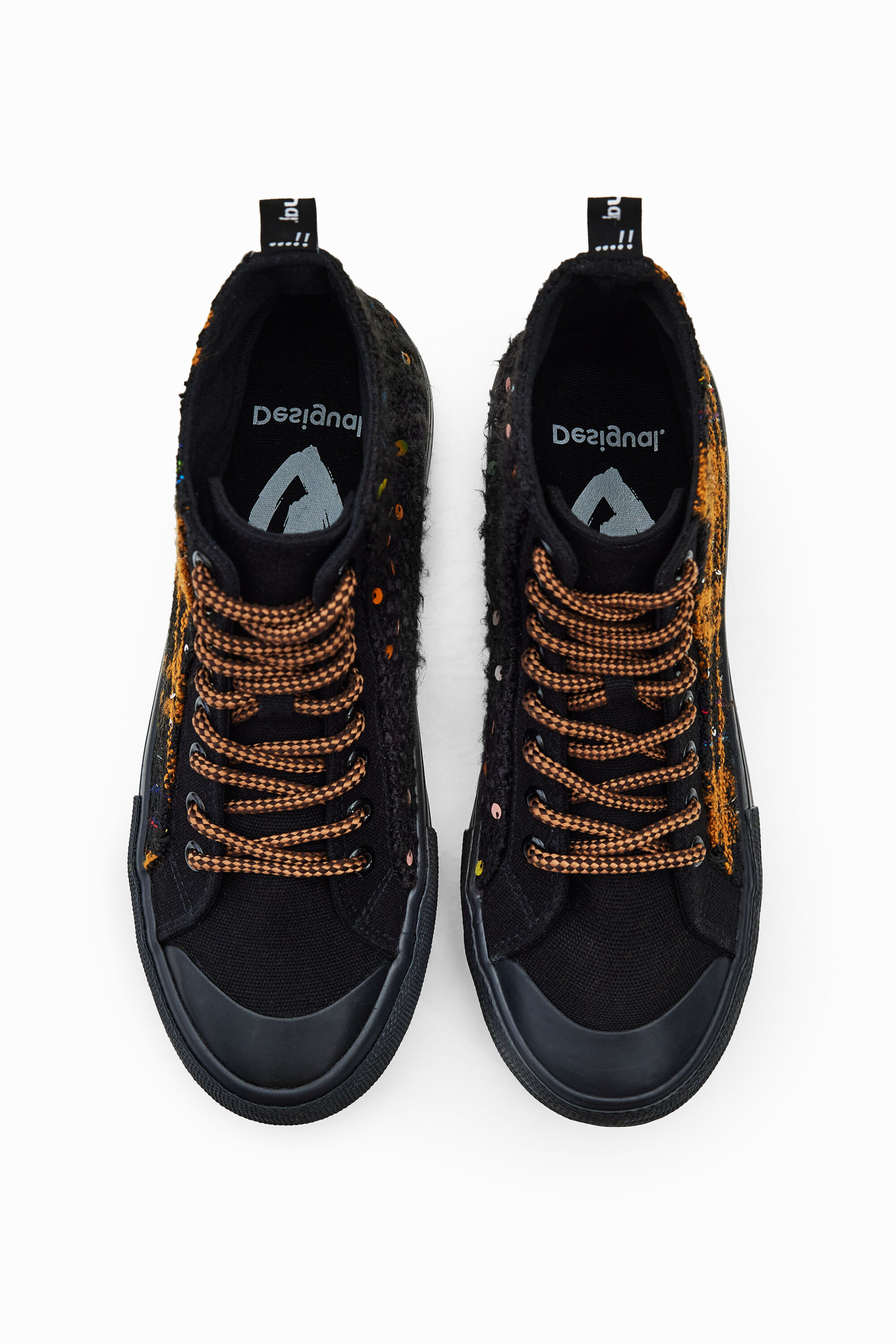 Fur discount high tops