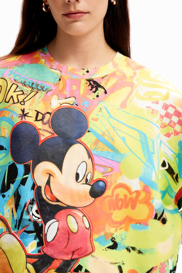 Sweat-shirt oversize Mickey Mouse | Desigual