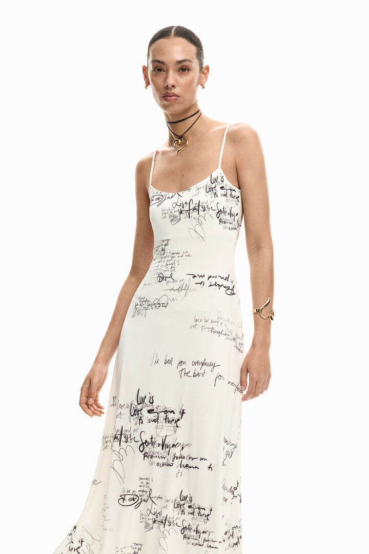 Sukienka długa kombinowana G15G145:G149 | Desigual