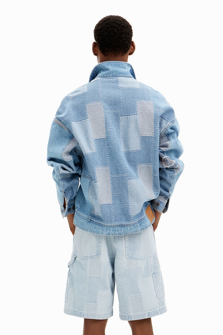 Patchwork denim jacket | Desigual