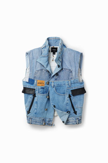 Mickey Mouse Icon denim vest | Desigual