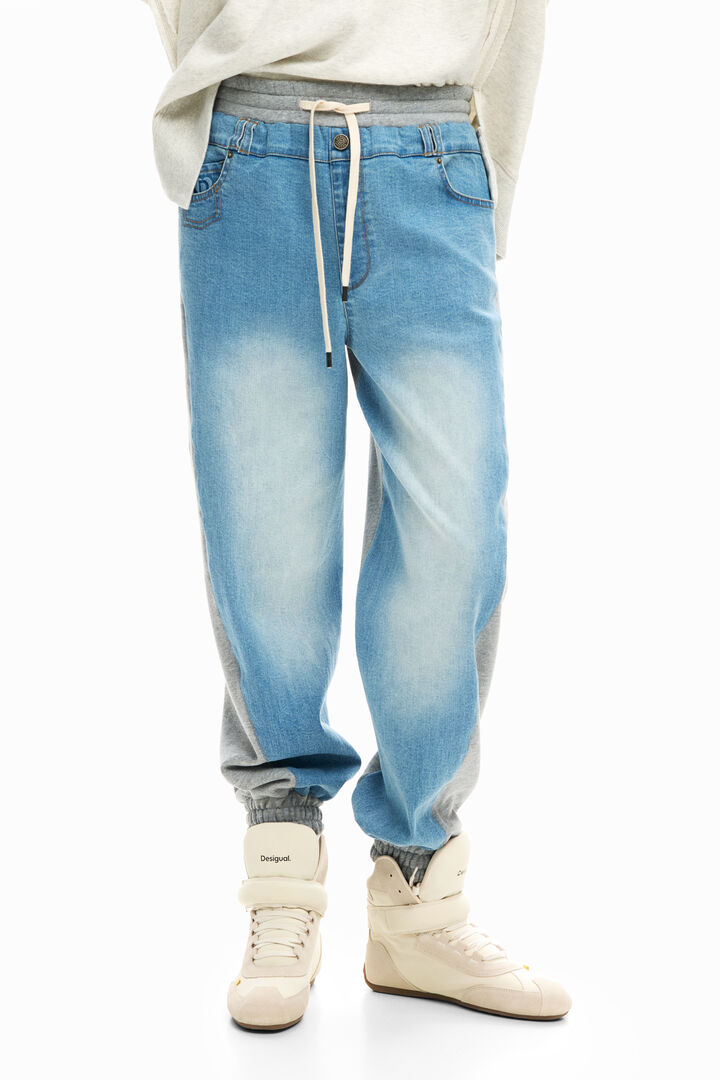 Jogger in denim | Desigual