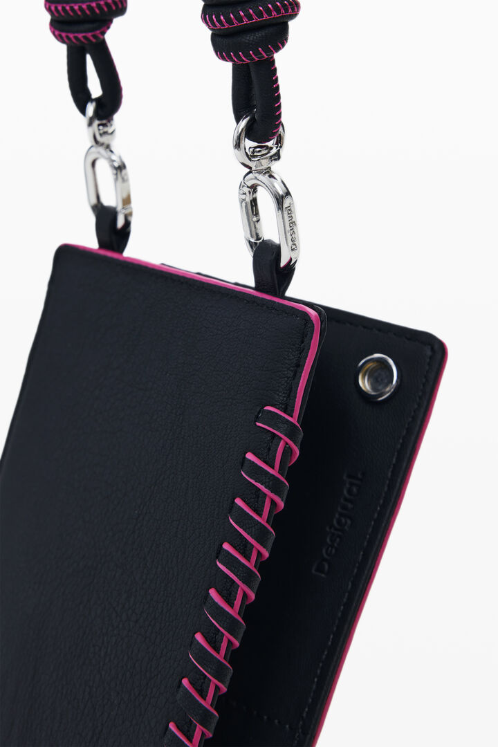 Medium smooth convertible wallet | Desigual