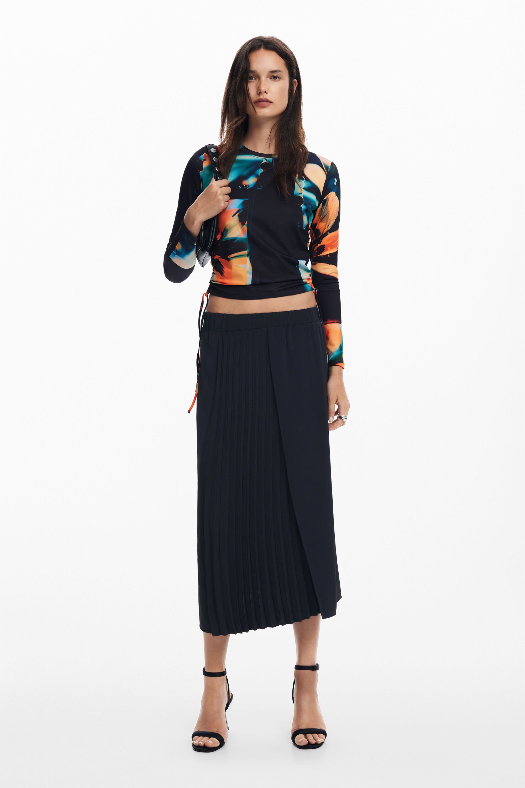 Floral T shirt women s I Desigual