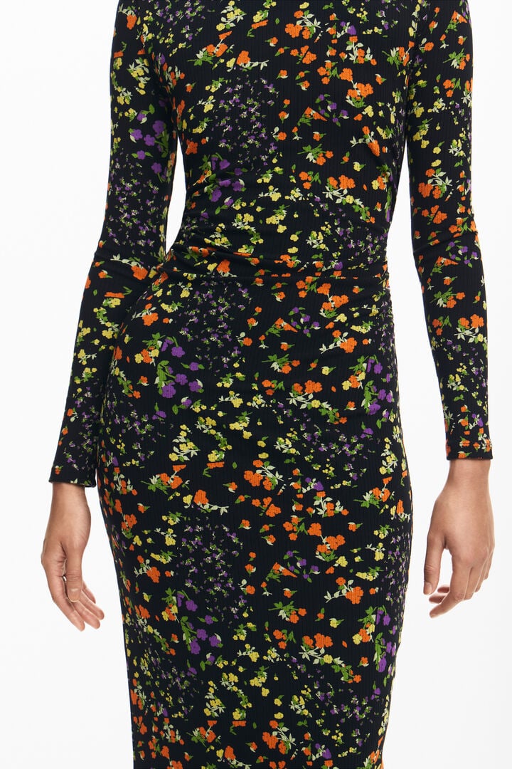 Vestido slim flores | Desigual