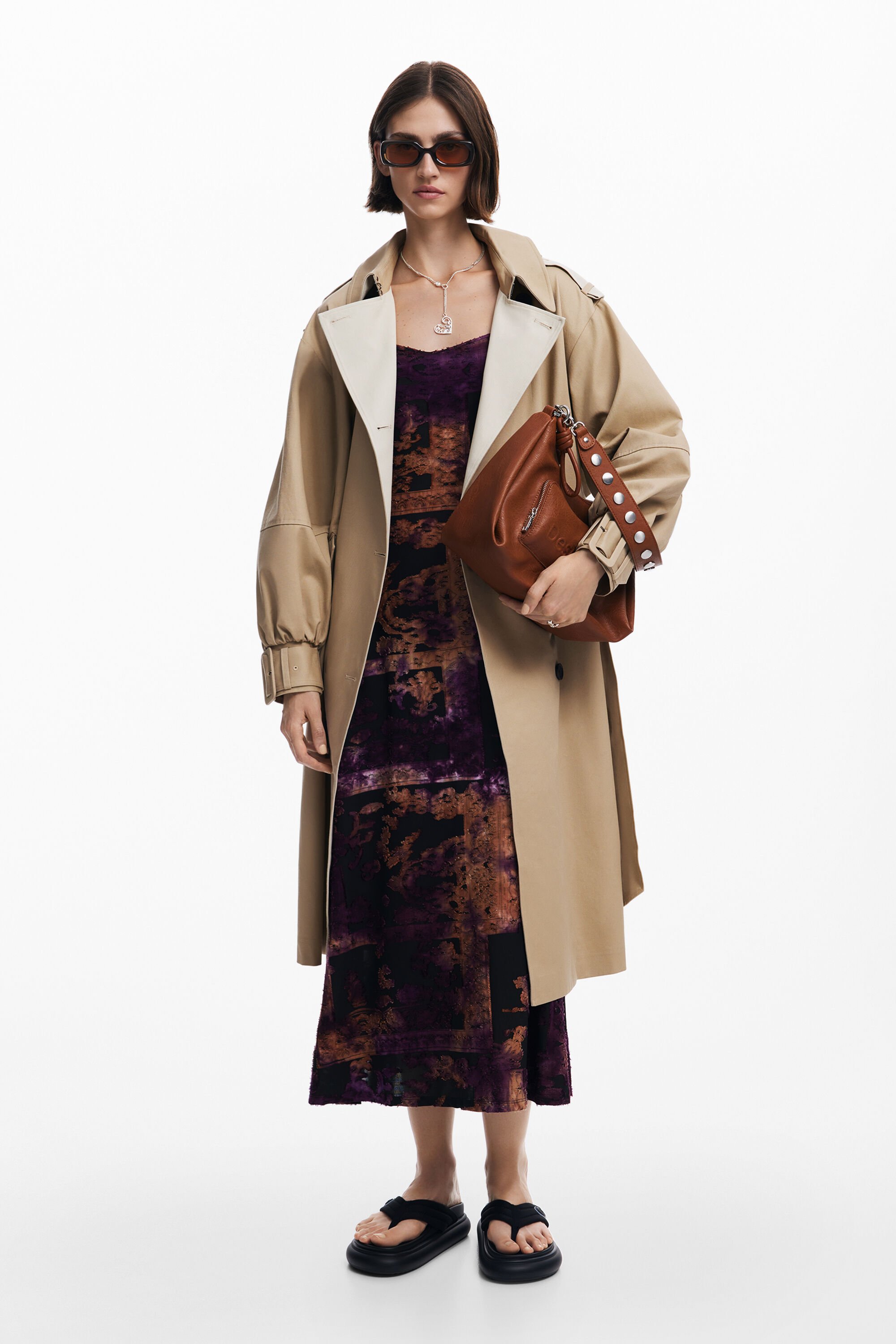人気商品ランキング コンビネーション・トレンチコート 女性用 I Desigual.com ジャケット・アウター