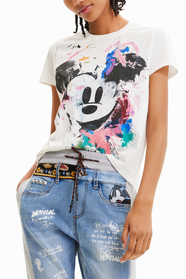 Disney's Mickey Mouse arty T-shirt | Desigual