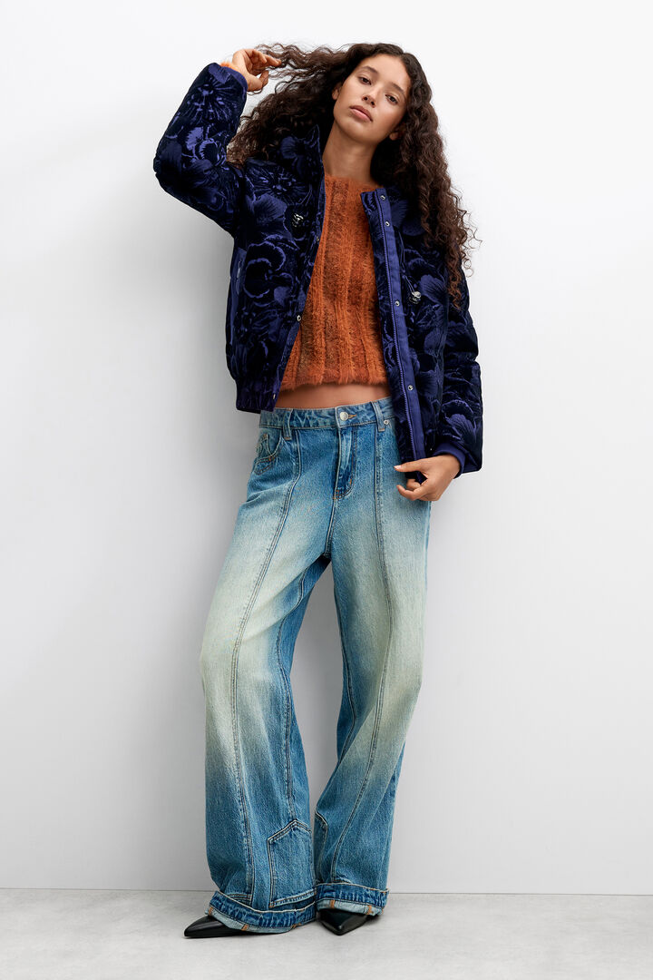 Manteau matelass&eacute; court