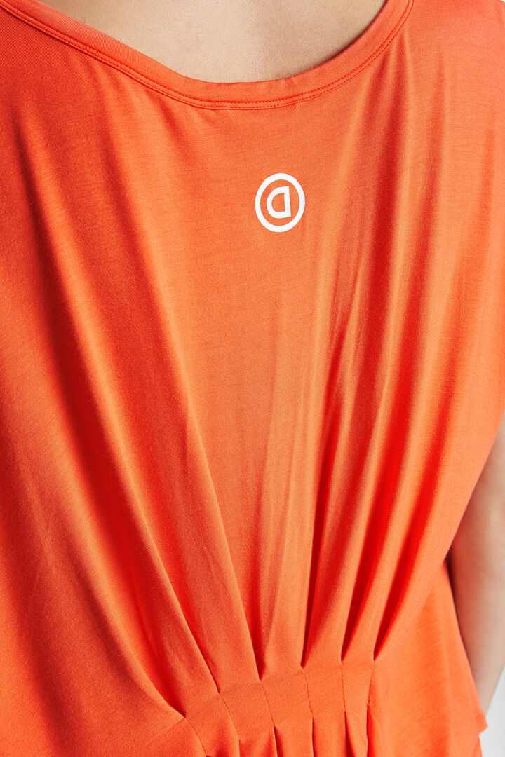 T-shirt with pleated back | Desigual