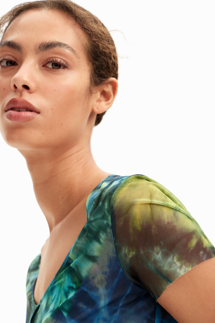 Tie-dye short-sleeve T-shirt | Desigual