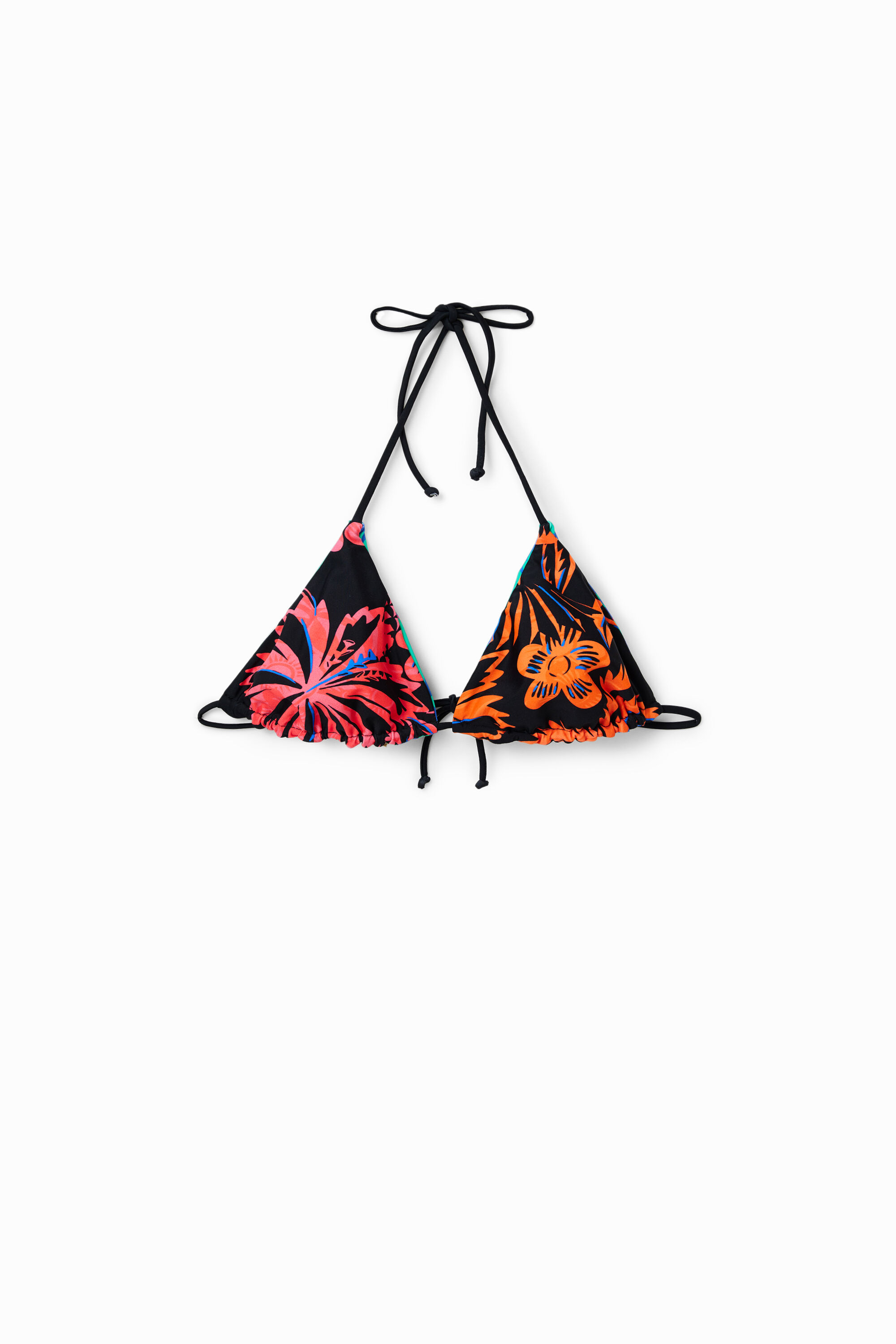 Reversible triangle bikini top