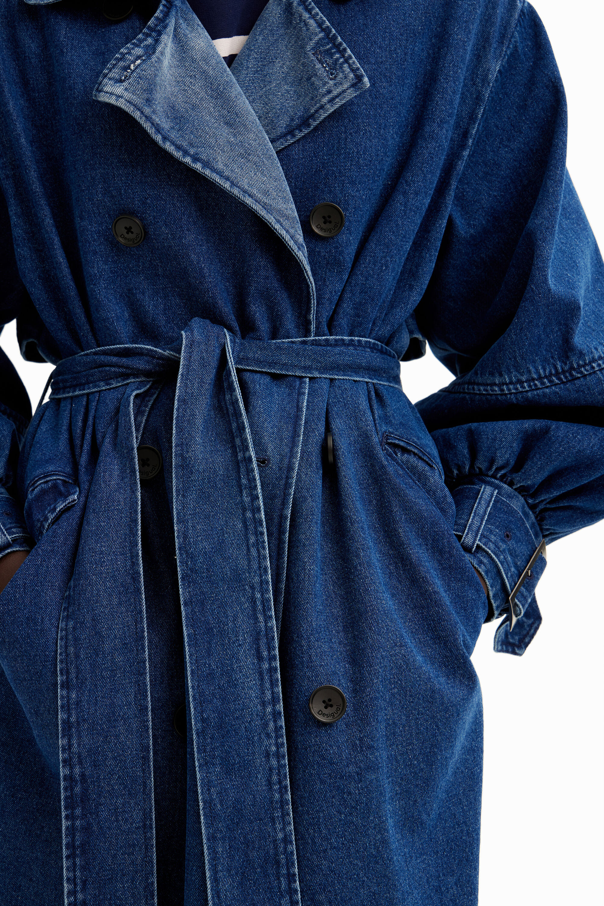 Levis denim trench coat outlet