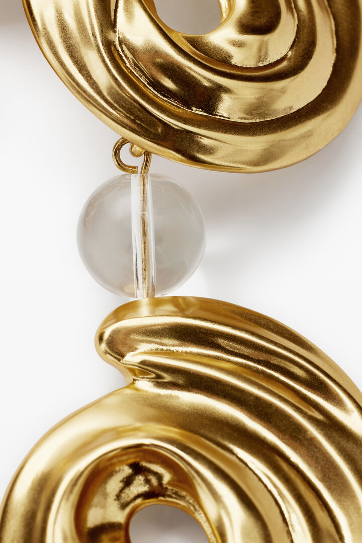 Zalio gold-plated spiral necklace | Desigual