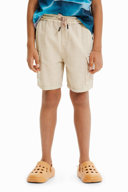 Cargo pocket Bermuda shorts