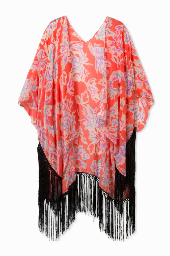 Fringed Poncho Zarzuela | Desigual