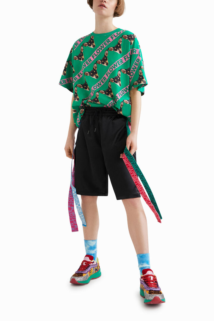Camiseta oversize unisex Johnson Hartig | Desigual