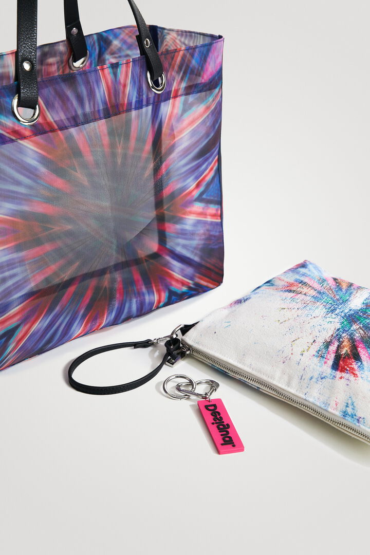 Kaleidoscope mesh shopper | Desigual