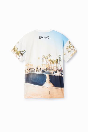 Photographic skater T-shirt | Desigual