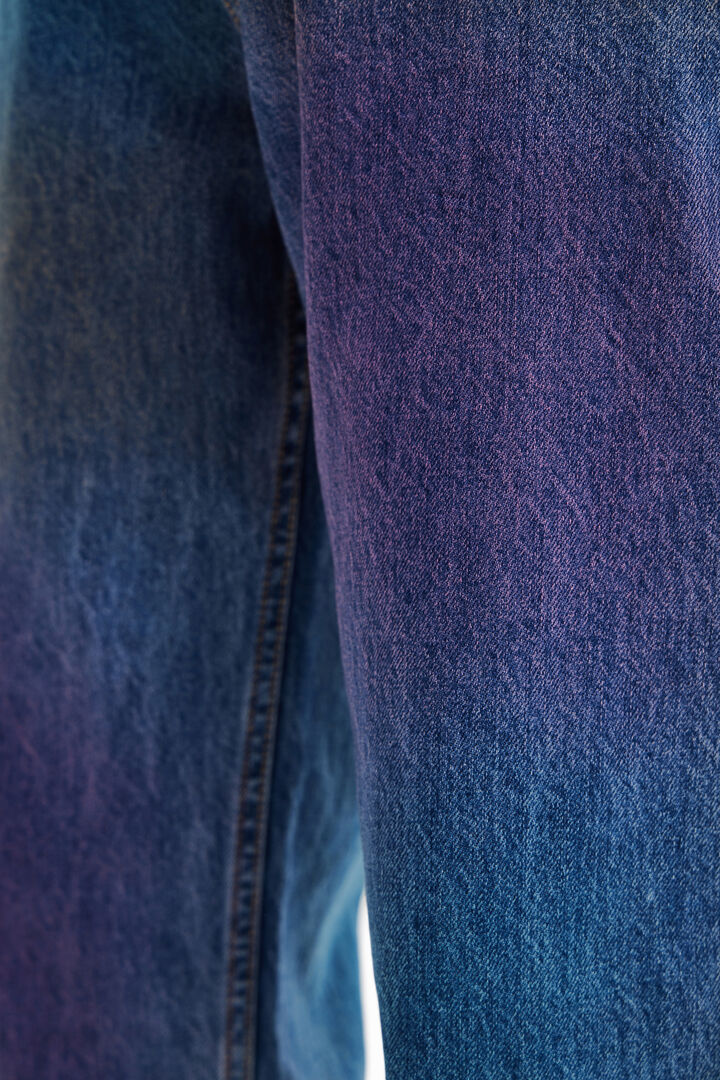 Straight distressed jeans | Desigual