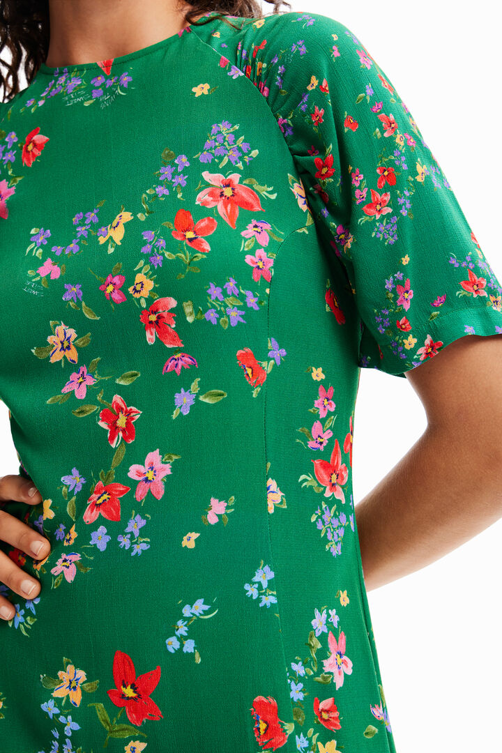 Short floral dress | Desigual