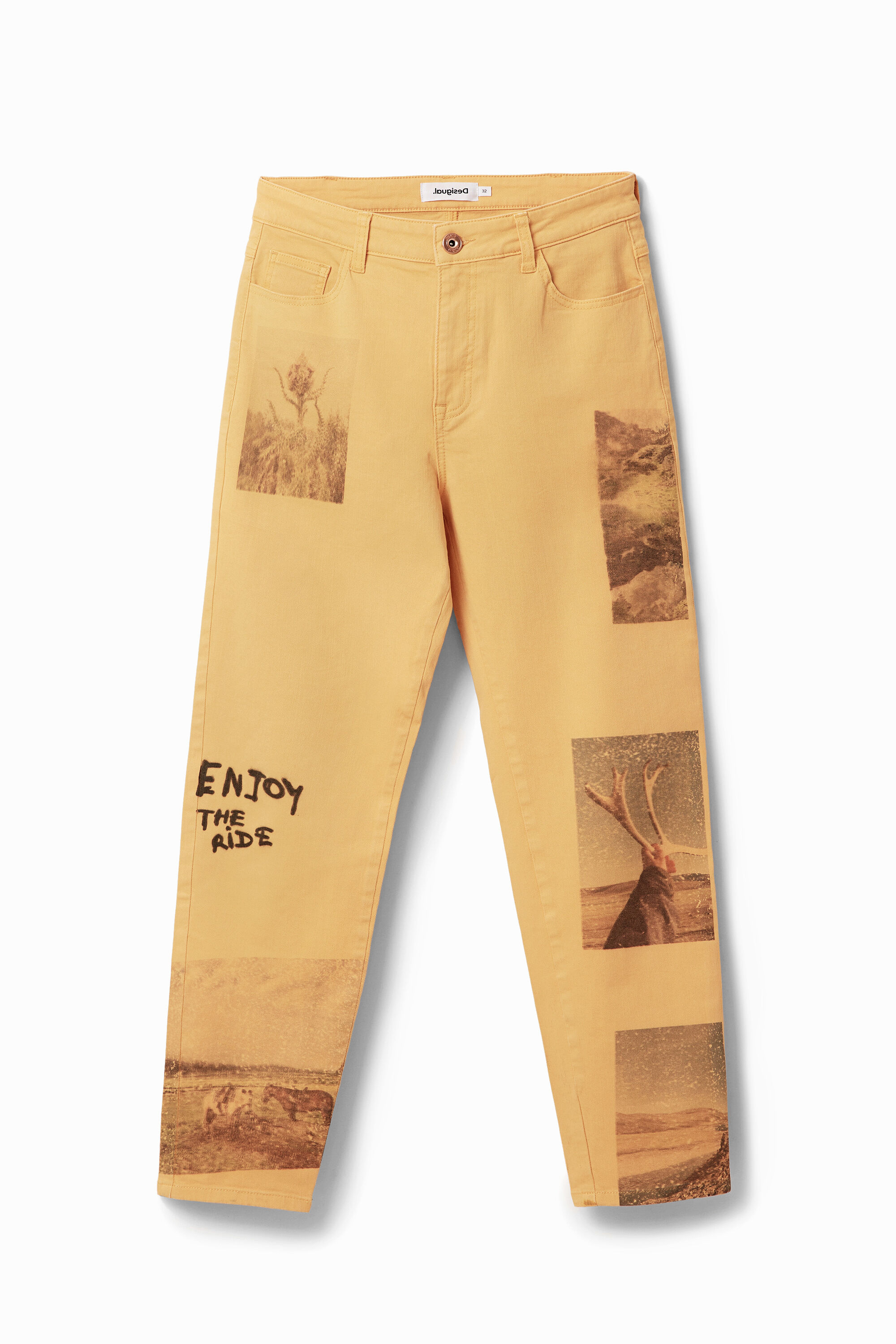 Comfort-Jeans Retro-Postkarten