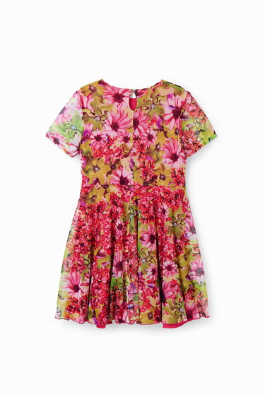 Vestido tul flores | Desigual