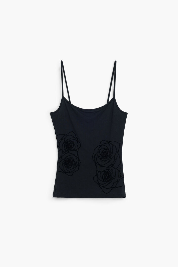 2-in-1 T-shirt with flocked details