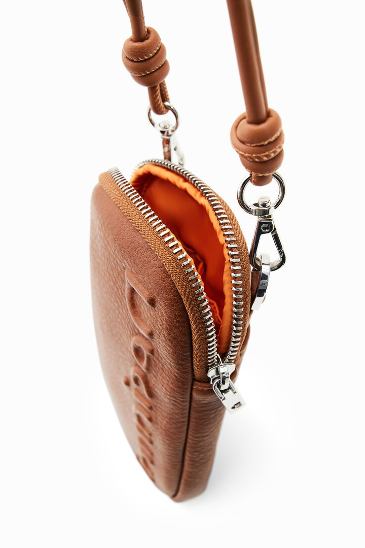 Leather-effect wallet smartphone holder | Desigual