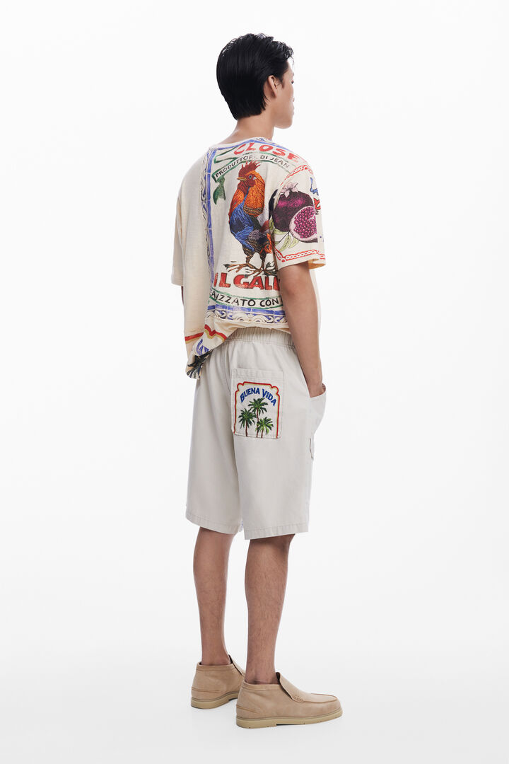 BuenaVida postcard T-shirt | Desigual