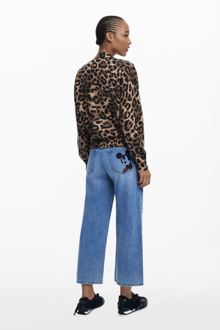 Jersey Minnie™ animal print | Desigual