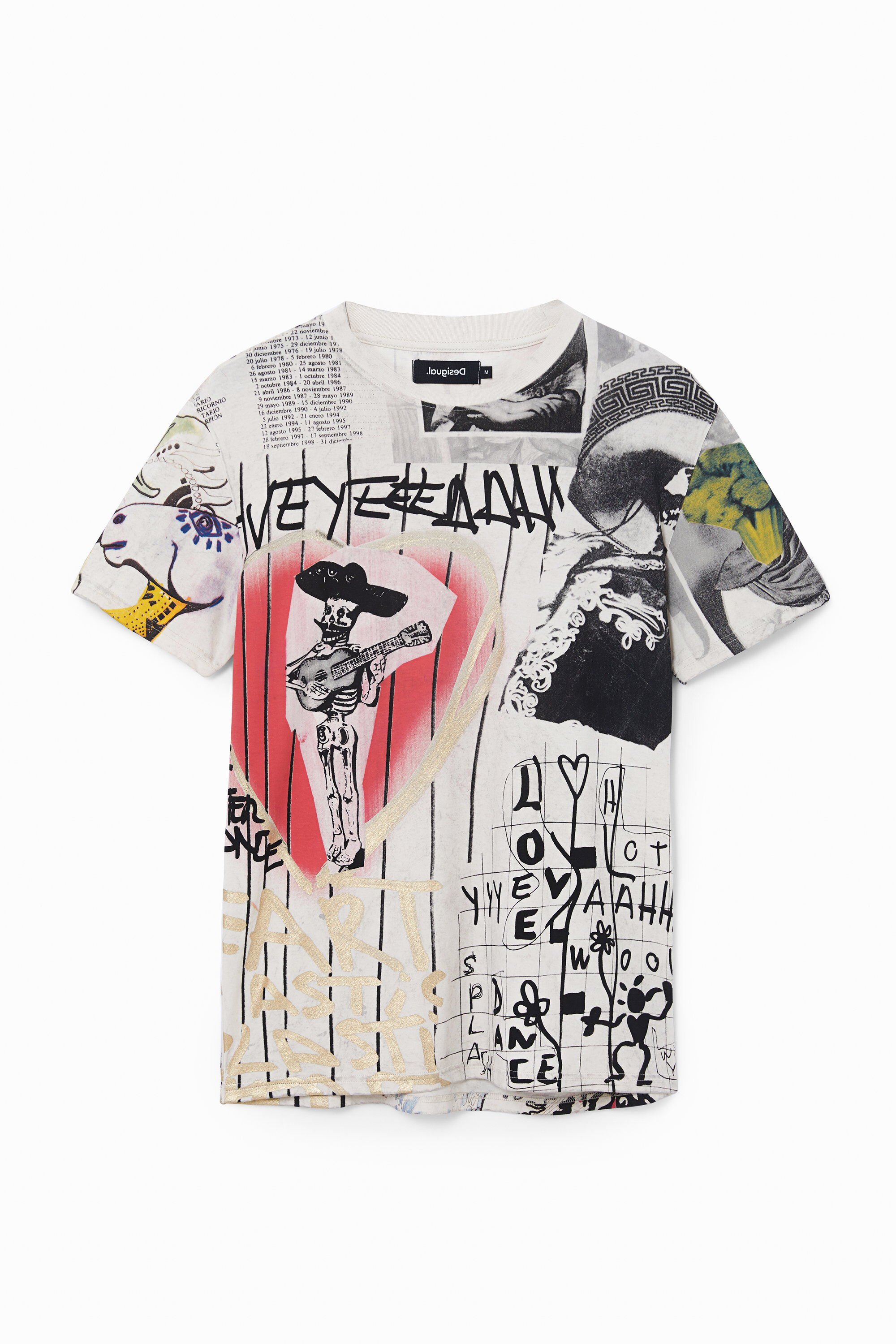 camiseta hombre desigual